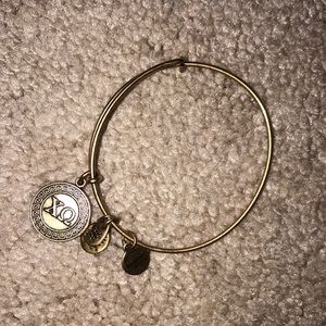 Alex and Ani Chi Omega Gold Bracelet